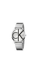 hodinky gent minimal Calvin Klein striebristá