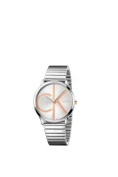 hodinky gent minimal Calvin Klein striebristá
