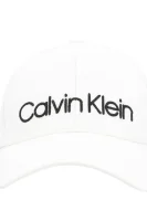 bejzbalová bunda embroidery Calvin Klein 	biela	