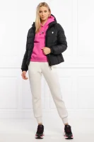 Mikina CENTER BADGE | Regular Fit Tommy Jeans 	ružová	