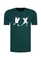 tričko | regular fit Armani Exchange 	zelená	