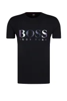 tričko tyger | regular fit BOSS ORANGE 	čierna	