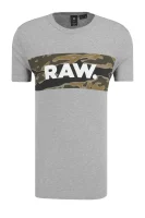 tričko tairi r t s/s | regular fit G- Star Raw 	sivá	