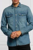 košeľa tjm western | regular fit | denim Tommy Jeans 	modrá	