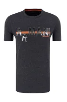 tričko | regular fit Armani Exchange 	sivá	