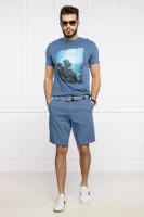 Tričko Noah | Regular Fit BOSS ORANGE 	modrá	