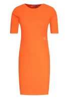 Šaty CALVIN KLEIN JEANS 	oranžová	