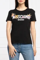tričko | regular fit Moschino Swim 	čierna	