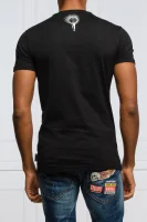 tričko | regular fit Philipp Plein 	čierna	