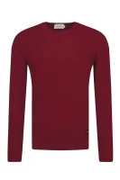 sveter | regular fit Calvin Klein 	gaštanová	