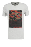 tričko camouflage | regular fit Michael Kors 	sivá	