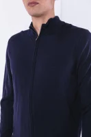 vlnený sveter superior | regular fit Calvin Klein 	tmavomodrá	