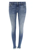 džínsy nora | skinny fit Tommy Jeans 	modrá	
