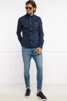 Košeľa | Super Skinny fit Tommy Jeans 	tmavomodrá	