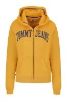 mikina tjw logo zip hoodie | regular fit Tommy Jeans 	žltá	