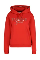 mikina tjw modern logo hood | regular fit Tommy Jeans 	červená	