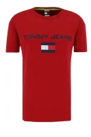 tričko 90s logo | regular fit Tommy Jeans 	červená	