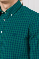 košeľa | shaped fit Marc O' Polo 	zelená	