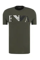 tričko | regular fit Emporio Armani 	olivová	