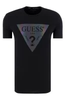 tričko | super slim fit GUESS 	čierna	