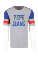longsleeve base | slim fit Pepe Jeans London 	sivá	