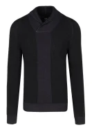 wełniany sveter afoirbos | regular fit BOSS ORANGE 	čierna	