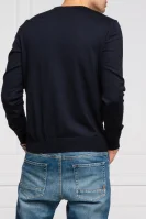 vlnený sveter botto-l | regular fit BOSS BLACK 	tmavomodrá	