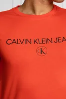 Tričko | Regular Fit CALVIN KLEIN JEANS 	oranžová	