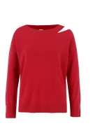 sveter calanthe | regular fit | s prímesou kašmíru Pinko 	červená	