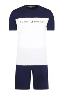 pyžamo | regular fit Tommy Hilfiger 	tmavomodrá	