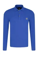 polo tričko passerby | slim fit BOSS ORANGE 	modrá	