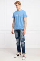 tričko | regular fit Calvin Klein Underwear 	svetlomodrá	