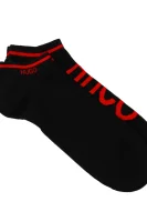 ponožky 2-pack as logo HUGO 	čierna	