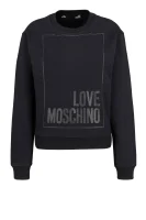mikina | loose fit Love Moschino 	čierna	