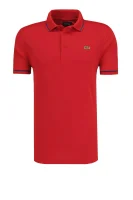 polo tričko | regular fit | pique Lacoste 	červená	