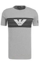 tričko | regular fit EA7 	sivá	