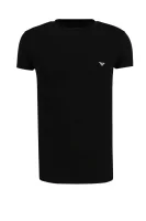 tričko | slim fit Emporio Armani 	čierna	