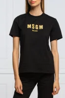 tričko | regular fit MSGM 	čierna	