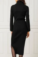 šaty ianna | s prímesou vlny BOSS ORANGE 	čierna	