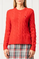 vlnený sveter | regular fit | s prímesou kašmíru POLO RALPH LAUREN 	červená	