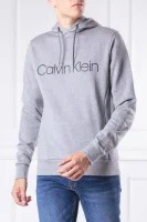 mikina | regular fit Calvin Klein 	sivá	
