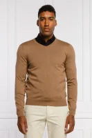 Vlnený sveter Baram | Slim Fit BOSS BLACK 	hnedá	