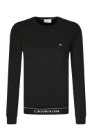 mikina | regular fit Calvin Klein 	čierna	
