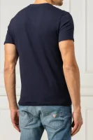 tričko core | extra slim fit GUESS 	tmavomodrá	