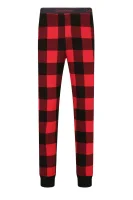 nohavice od pyžamové | relaxed fit Calvin Klein Underwear 	červená	