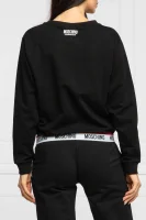 mikina | regular fit Moschino Underwear 	čierna	