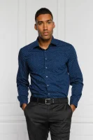 košeľa | fitted fit Calvin Klein 	tmavomodrá	