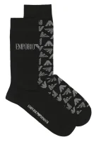 ponožky 2-pack Emporio Armani 	čierna	
