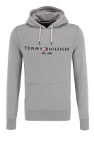 mikina tommy logo | regular fit Tommy Hilfiger 	sivá	