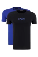 tričko 2-pack | slim fit Emporio Armani 	modrá	